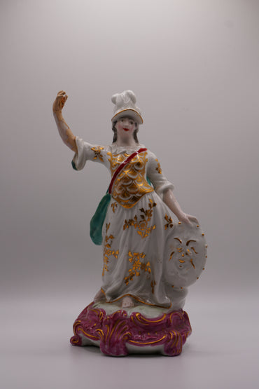 Vintage European Commedia dell'Arte Porcelain Figurines – Set of 2
