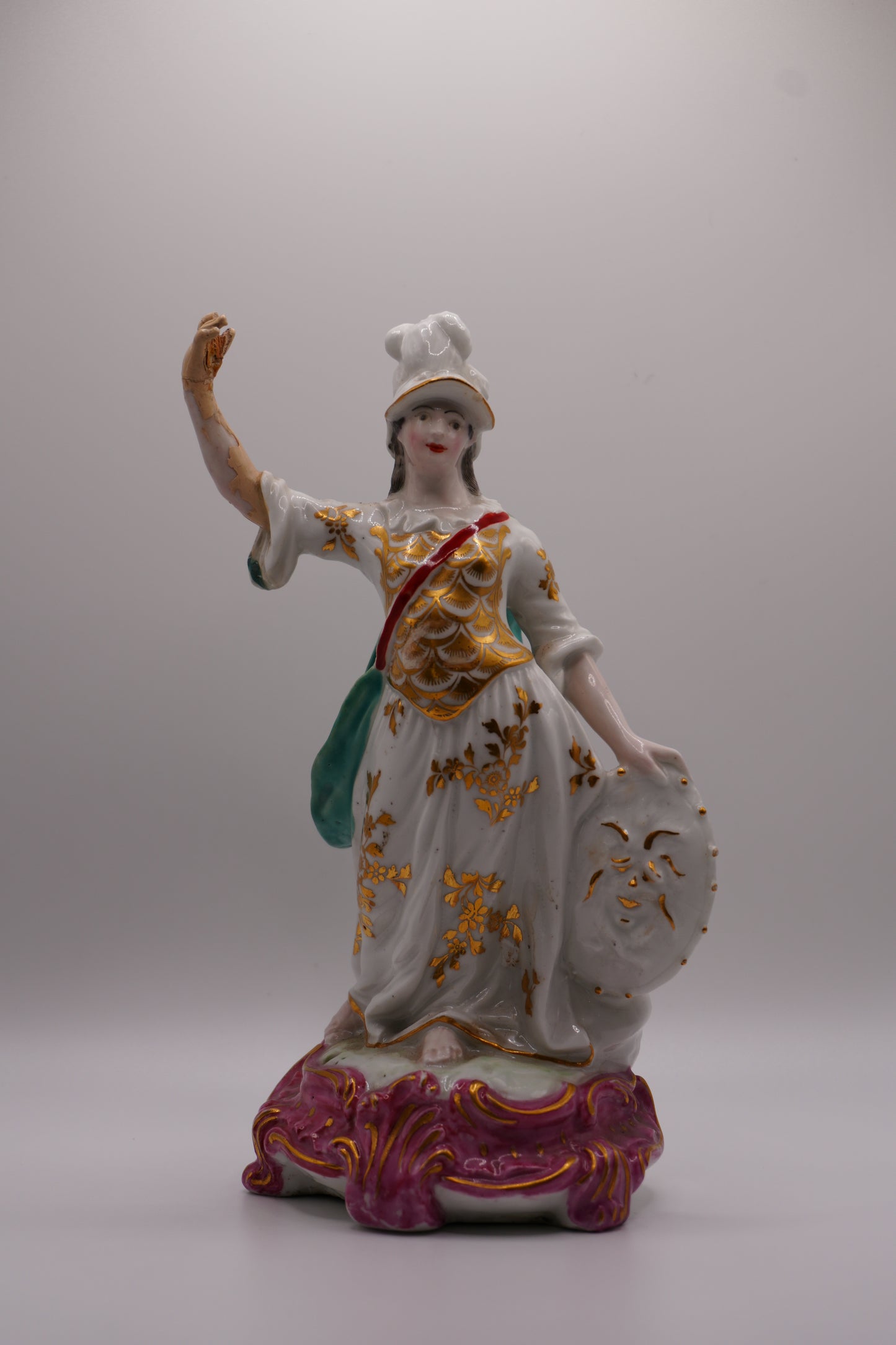 Vintage European Commedia dell'Arte Porcelain Figurines – Set of 2