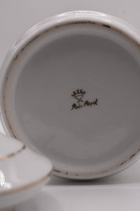 Paris Royal Borax Apothecary Porcelain Jar — Vintage Italian Decorative Porcelain, c. 1960–1980