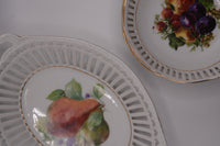 Vintage Pierced Porcelain Serving Bowls – Set of 4