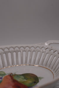 Vintage Pierced Porcelain Serving Bowls – Set of 4