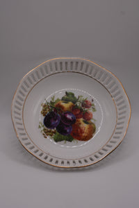 Vintage Pierced Porcelain Serving Bowls – Set of 4