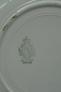Pair of Hand-Painted French Faience Rooster Plates | Hôtel de Ville France