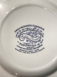 Wedgwood Asiatic Pheasants Plate – English Blue & White Porcelain