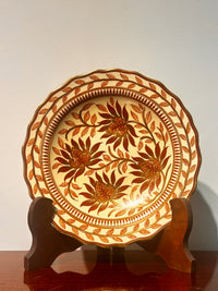 KPZ Gouda Holland – 'Riche' Floral Wall Plate